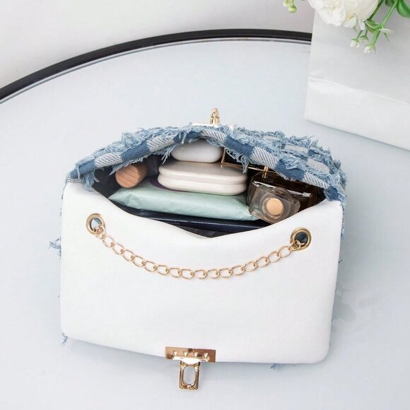 Multicolor Fashionable Women's Crossbody Handbag - Picture 5 of 6